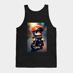 Cute Warrior-Brave and Adorable Print Art-0002 Tank Top